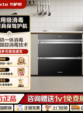卡萨帝消毒柜100L净烘一体医用级消毒碗柜嵌入式 ZQD100F-C5MAGU1