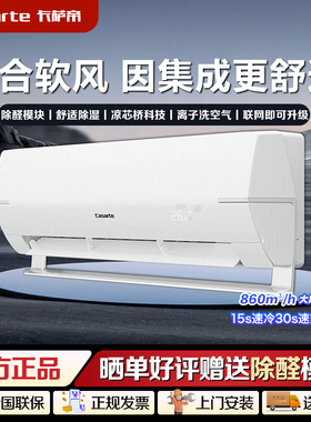 卡萨帝星云1.5P新一级变频冷暖复合软风空调挂机CAS3516BAC(81)U1