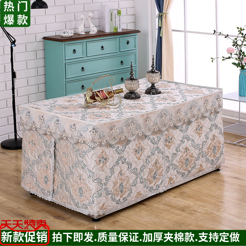 欧式提花桌罩烤火架被罩加厚取暖桌布电炉罩烤火罩烤火炉电暖炉罩