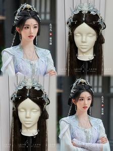 暗河传慕雪薇孔雪儿发饰同款全套定制