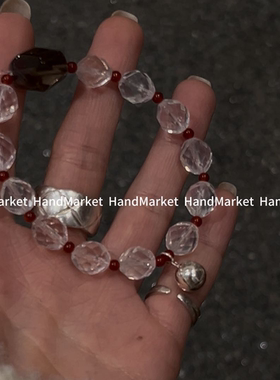 925银手链 【白婚纱手串】高级气质百搭设计款银饰手链0314