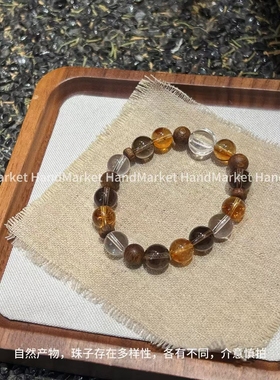 亚克力手链 JIUJIU【熔岩】时尚百搭简约珠珠手串装饰品1115