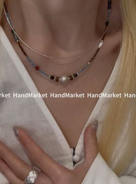 链子925银 JIUJIU【箴言】通勤百搭简约项链装饰品女