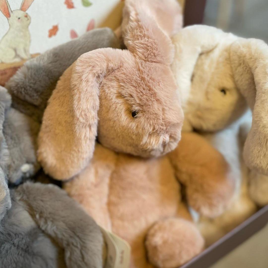 法国安抚亲肤毛绒玩偶PP棉小兔