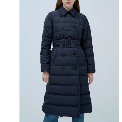 2025冬季新款韩版修身显瘦90鹅绒中长款女羽绒服922款