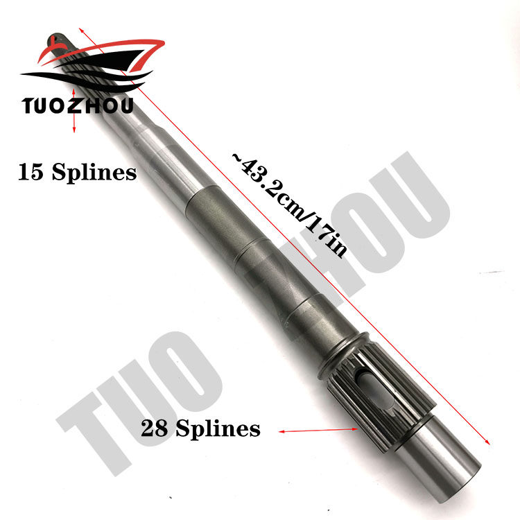 适用于雅马哈船外机200-250马力花键轴推进器船挂机螺旋桨轴 台产