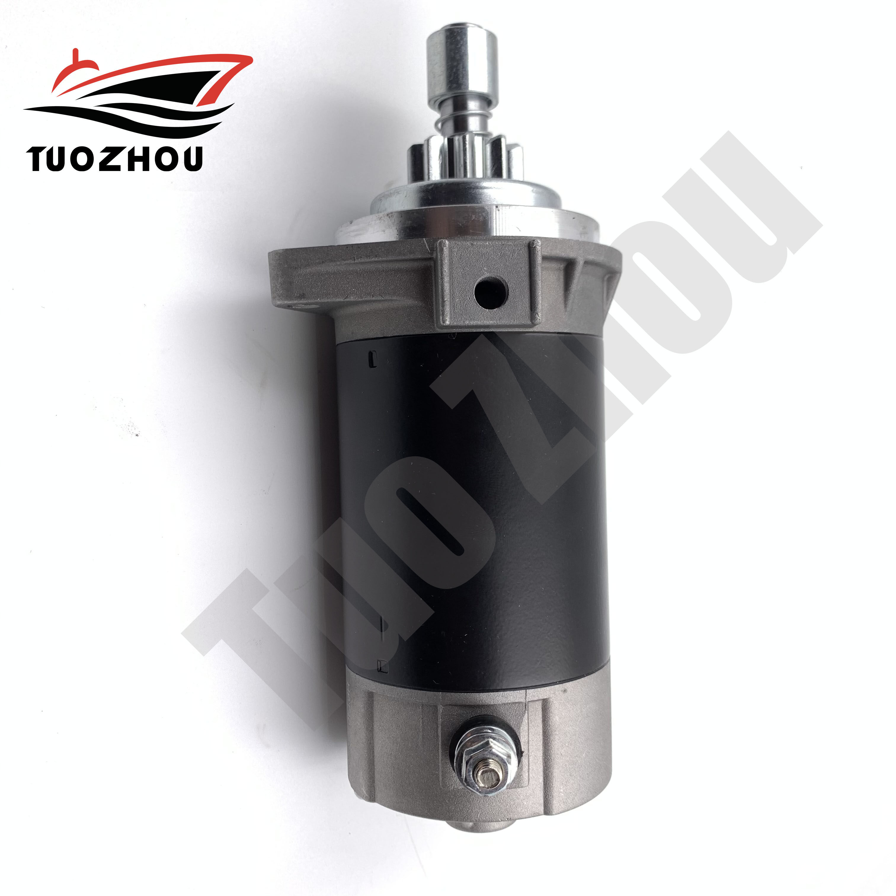 用于铃木东发T30T4050马力匹船外机推进器发动机改电启动马达飞轮
