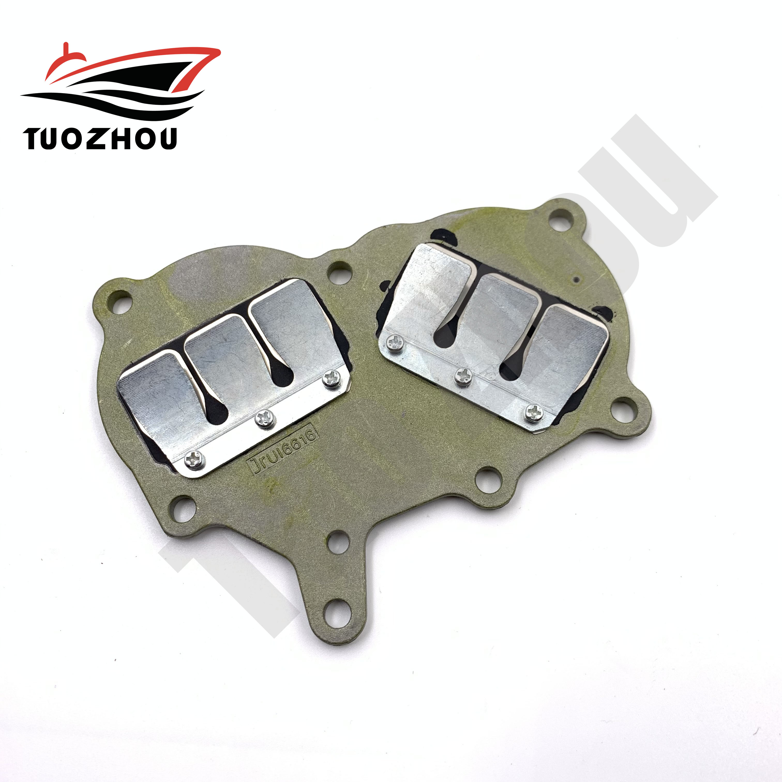 用于东发二冲程18匹T18马力船外机挂机发动机配件簧片阀进气阀