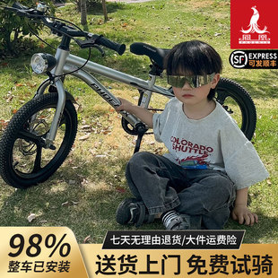 新款凤凰牌儿童自行车学生男女孩3-6-8-10-12到15岁山地单车小孩