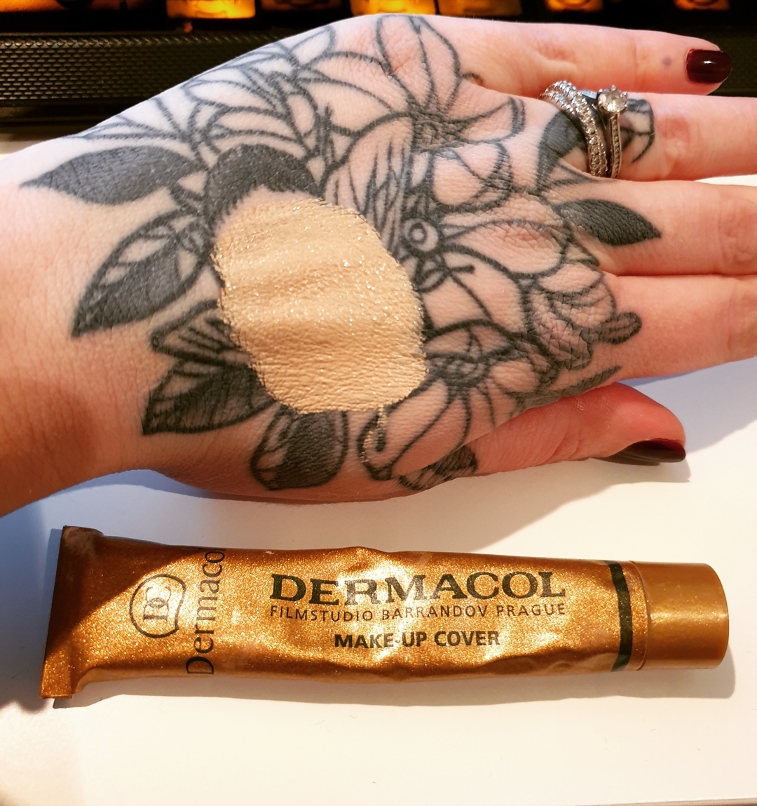 授权 | Dermacol黛玛蔻小金管遮瑕膏遮纹身痘痘黑眼圈粉底液30g