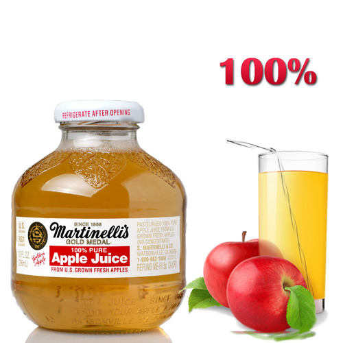 martinellis美国原装6瓶果蔬汁