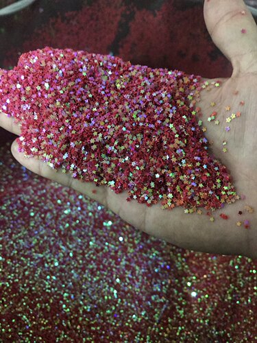 DIY手工星星亮片配件珠光亮片异形彩色闪片手机壳滴胶制作材料