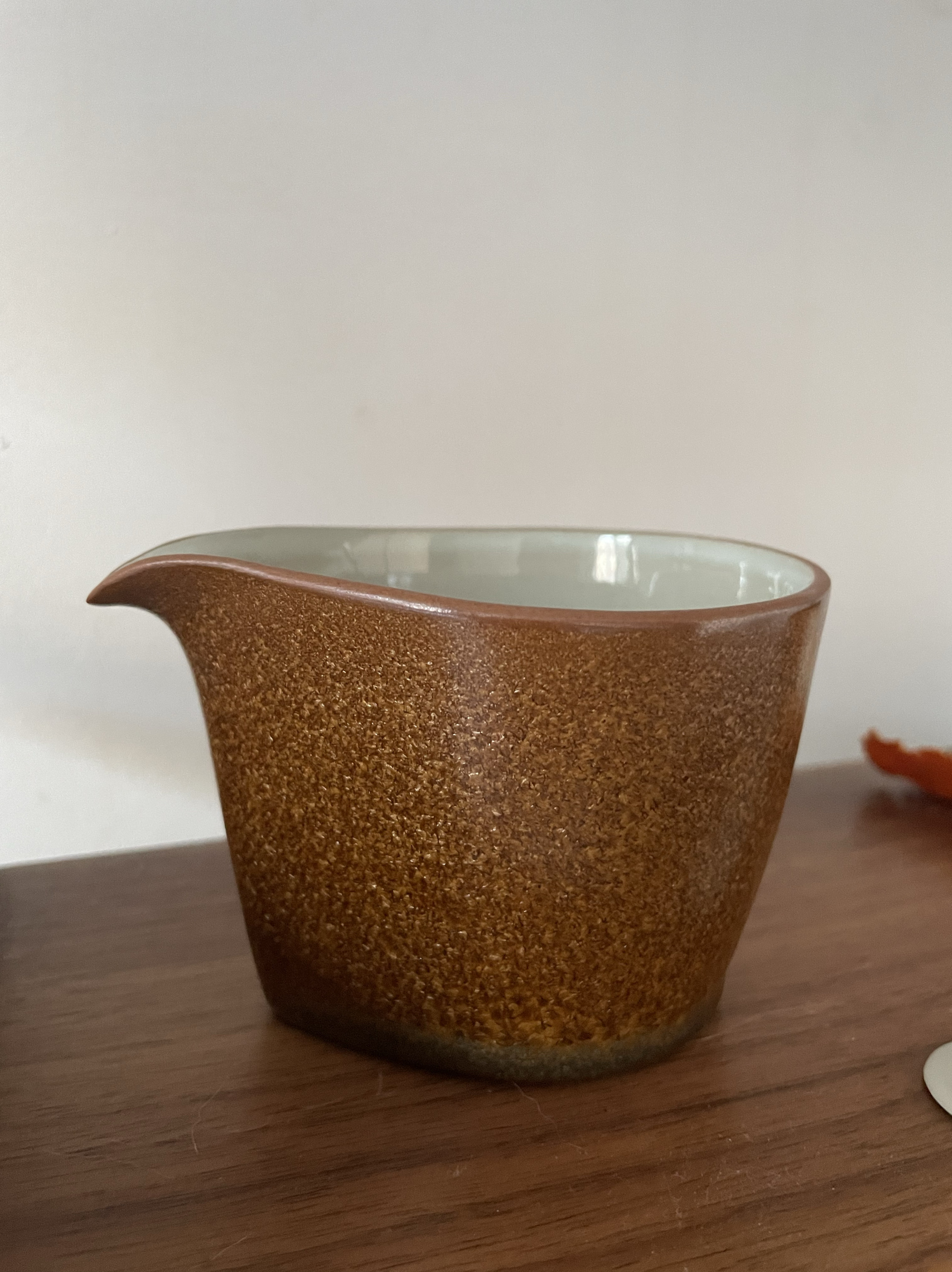 日式手工制公道杯陶瓷公杯大号复古家用功夫茶具分茶器150cc