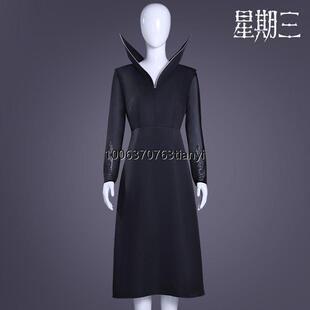 星期三第二季cos校长立领长裙拉维尼亚温莎万圣节cosplay服装女装