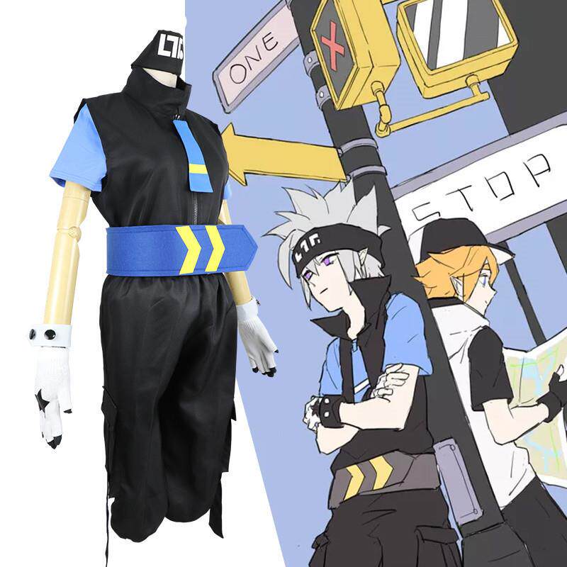 凹凸世界格瑞男女同款cos服