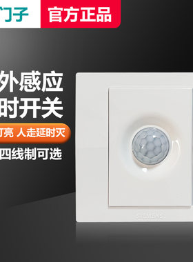 西门子红外感应延时开关正品