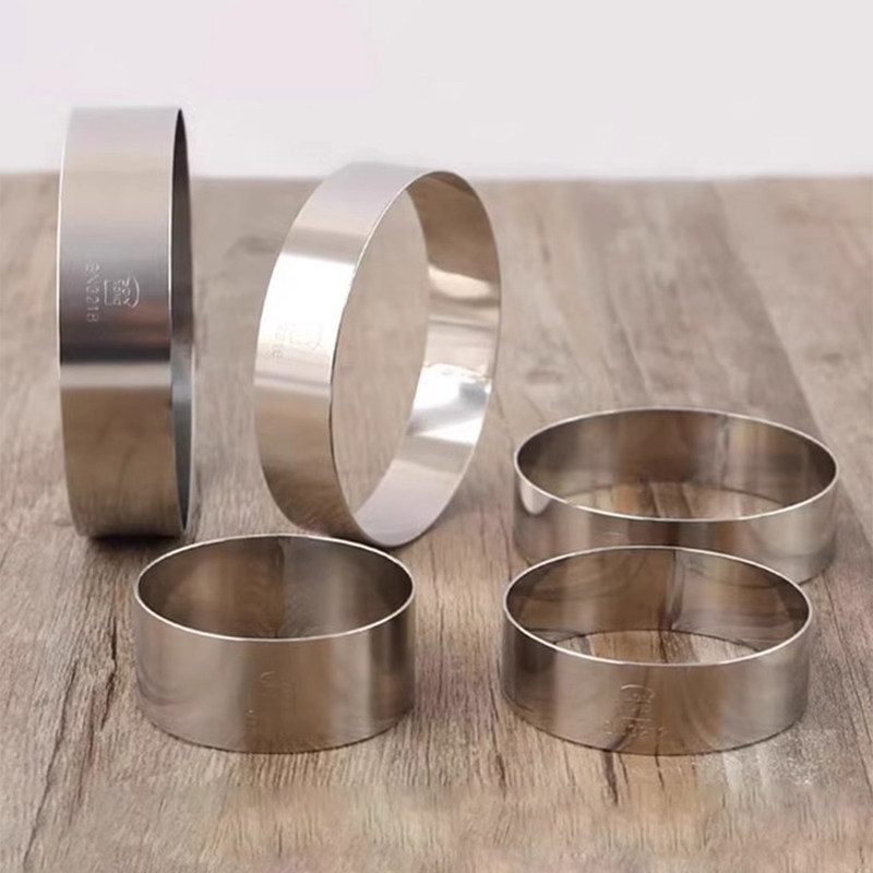 三能不锈钢圆形慕斯圈塔圈切模