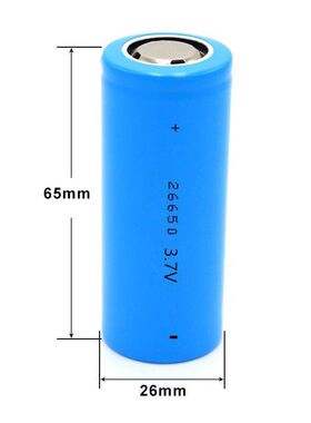 26650动力锂电池大容量强光手电筒电池3.7V/4.2V充电器