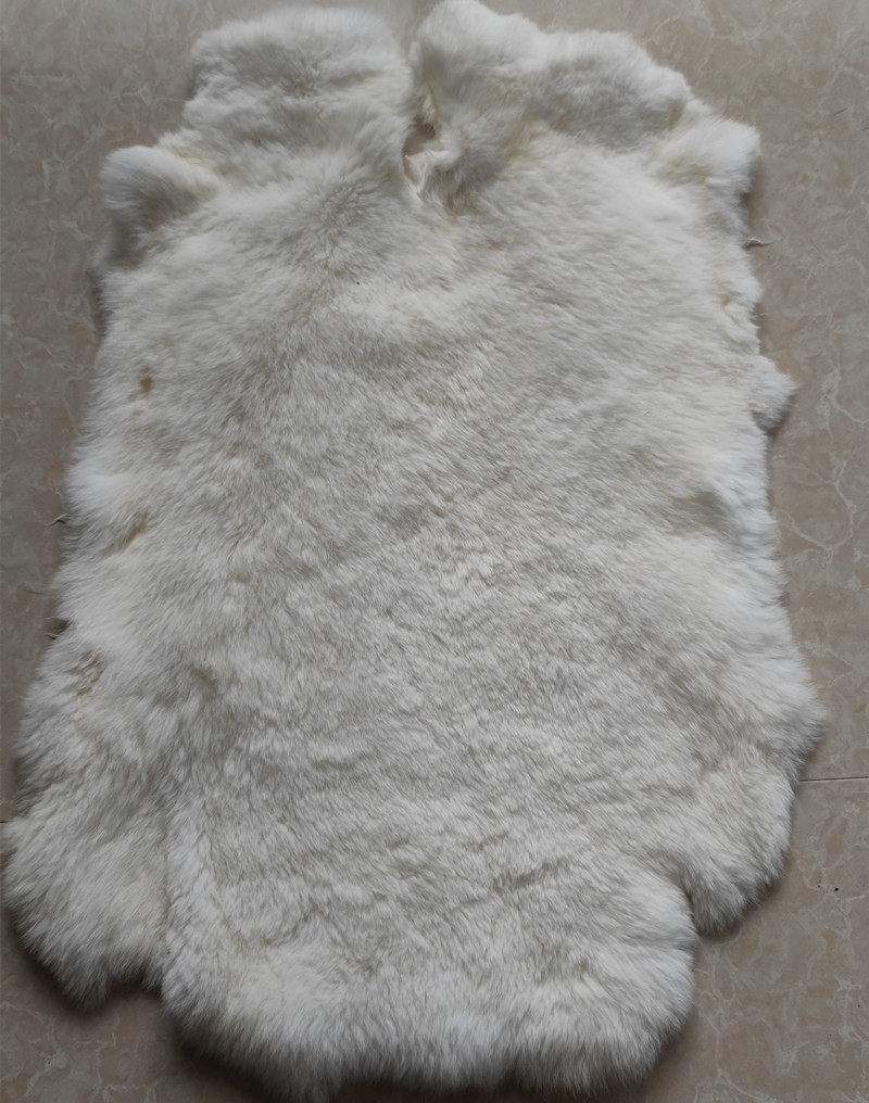 獭兔皮整张皮毛一体皮料皮草毛料