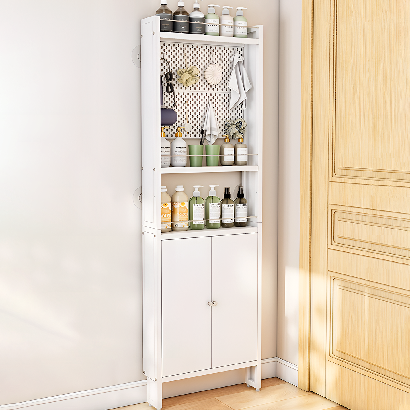 门后架家用入户门后柜多层收纳架