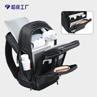 跨境高端商务双肩包轻便大容量短途出差旅行电脑背包男女简约背包