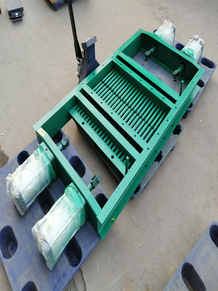 气动双向棒条阀 棒条式截止闸阀 碳钢方形矿山砂石棒条闸门