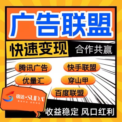 广告联盟项目app小程序开发推广变现源码安卓ios系统搭建安装部署