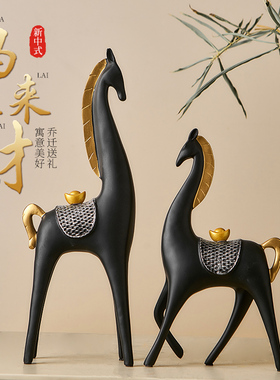 招财动物艺术高级感工艺品