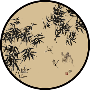 中式圆形坐垫红木椅子家用实木圆垫藤椅鼓凳餐椅防滑圆凳垫套定制