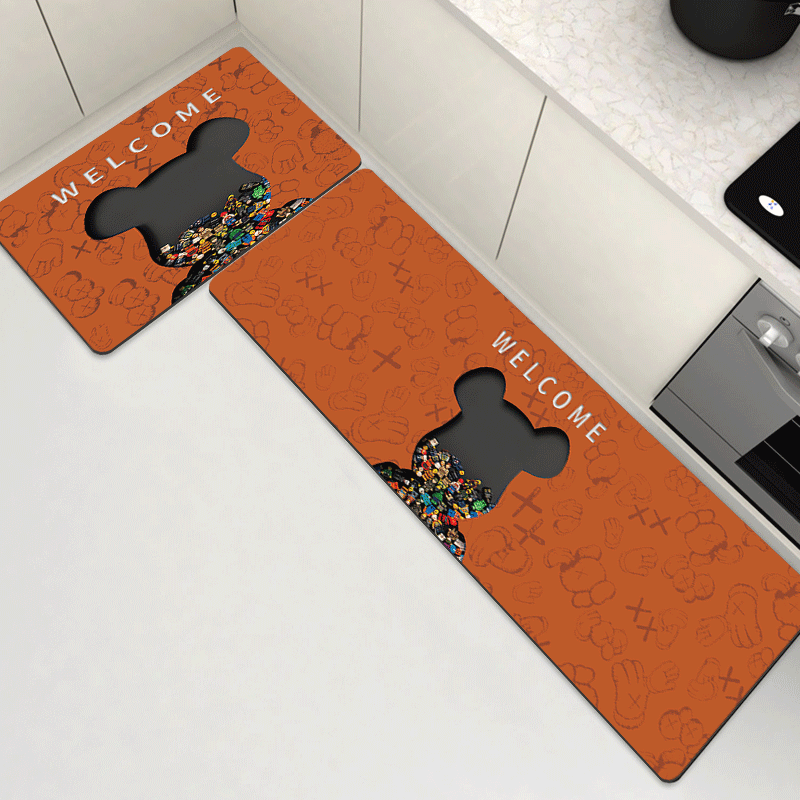 厨房地垫防滑防水防油新品潮牌