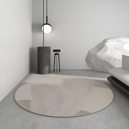 日式圆形地毯客厅高级吊篮转椅