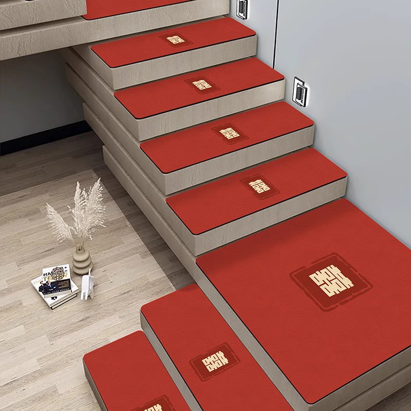 婚庆用品实木楼梯踏步垫硅藻泥