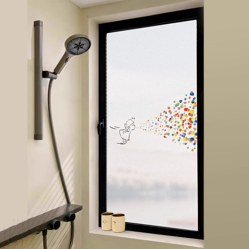 多巴胺窗户玻璃贴纸防窥防走光磨砂贴膜浴室透光不透明遮光窗贴,家居饰品,玻璃膜/贴,淘宝优惠券,粉丝福利购,淘宝优惠卷
