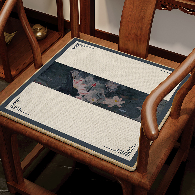 皮诺咔中式椅垫坐垫屁垫子餐椅垫