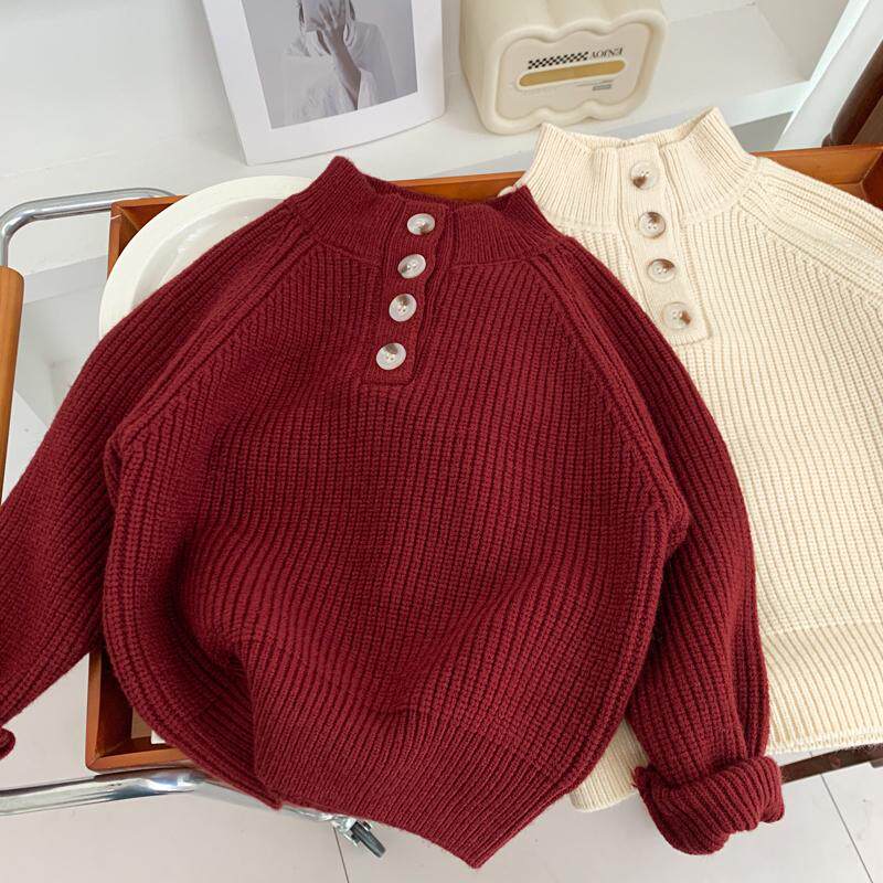 男童半高领毛衣2025新款儿童冬季洋气针织衫中小童加厚喜庆拜年服,童装/婴儿装/亲子装,毛衣/针织衫,淘宝优惠券,粉丝福利购,淘宝优惠卷