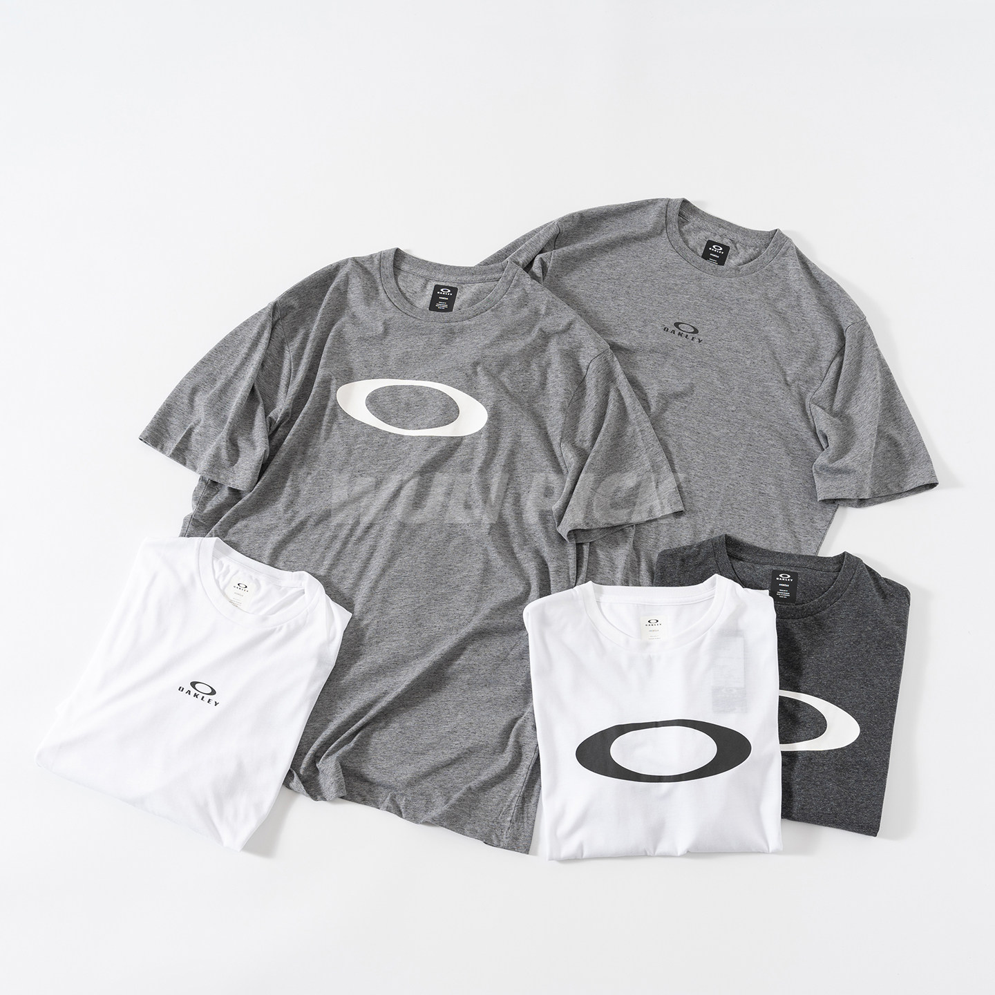 现货 Oakley欧克利 O-Bold Ellipse 吸汗速干运动圆领LOGO短袖T恤