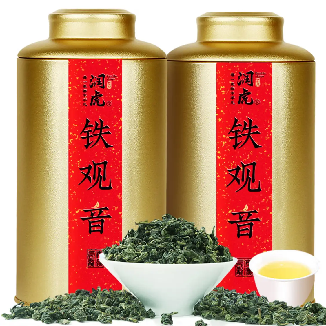 乌龙茶聚茶铁观音清香型一级504g