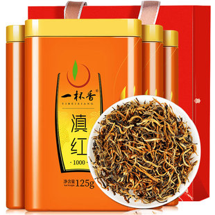 一杯香茶叶红茶滇红金芽云南凤庆蜜香型500g2025新茶散装礼盒古树