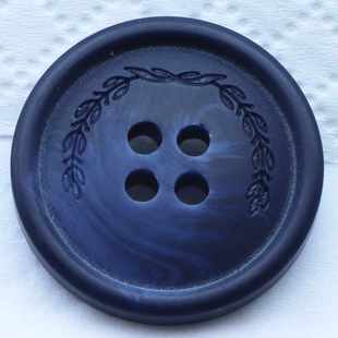 扣子四眼男女大衣纽扣深蓝色西装 风衣扣子毛衣棉衣睡衣扣 扣女装