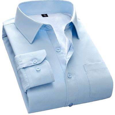 新款加绒加厚打底商务休闲衬衫