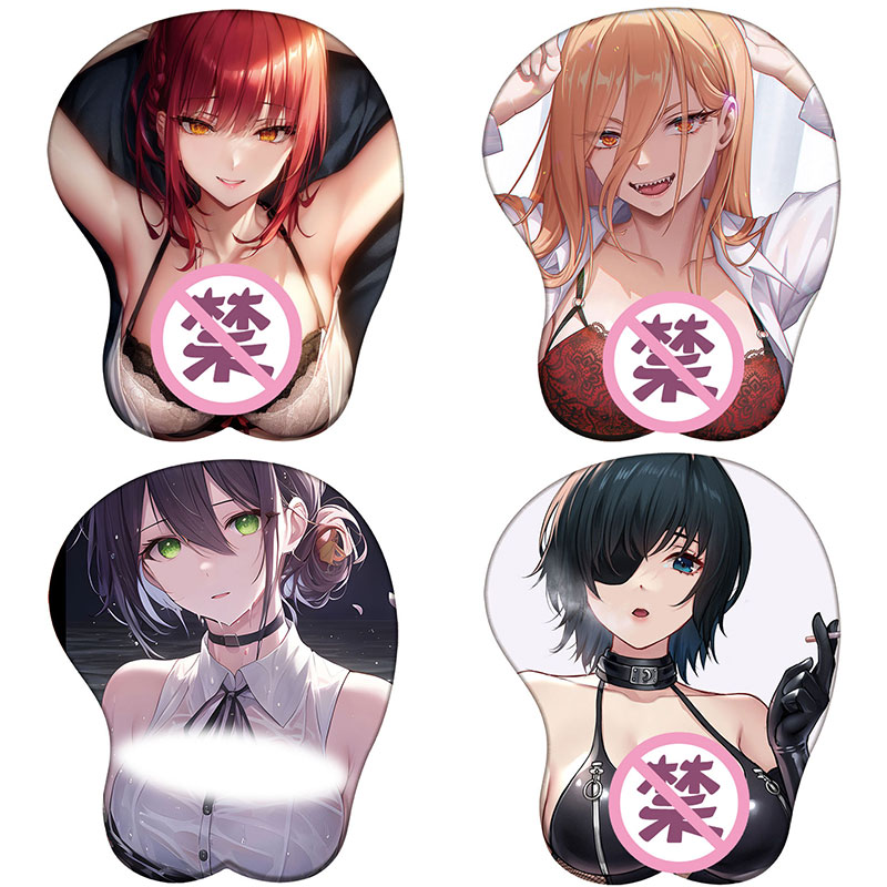 电锯人3d鼠标垫玛奇玛帕瓦蕾塞