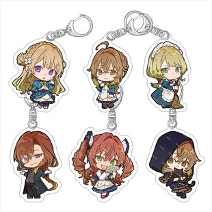 6cm沉默魔女的秘密钥匙链 莫妮卡 亚克力钥匙扣动漫挂件周边