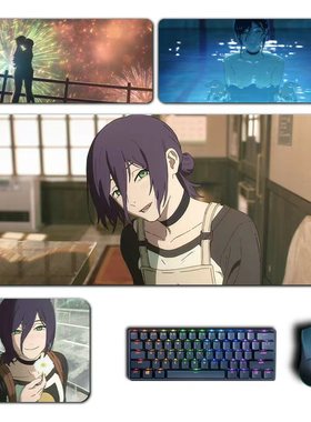 电锯人蕾塞篇鼠标垫电次玛奇玛链锯人键盘垫Chainsaw Man动漫周边