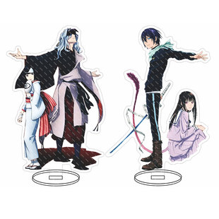 16cm野良神立牌夜斗雪音一岐日和亚克力摆件手办动漫周边装饰礼物