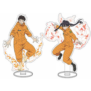 炎炎消防队立牌 森罗日下部茉希尾濑爱丽丝环古达亚克力摆件手办