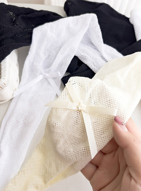 春夏女童白色蕾丝儿童裤袜网眼袜蝴蝶结洛丽塔舞蹈袜裤袜厂家