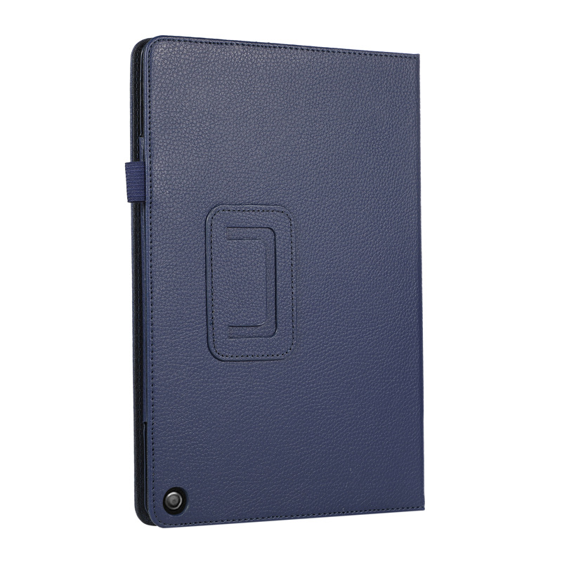 适用亚马逊HD10 2023平板保护套Fire10荔枝纹两折支架电子书皮套