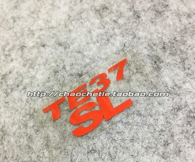 DIY轮毂贴纸 荧光黄标适用于TE37SL贴纸 辐条贴纸 轮毂辐条贴
