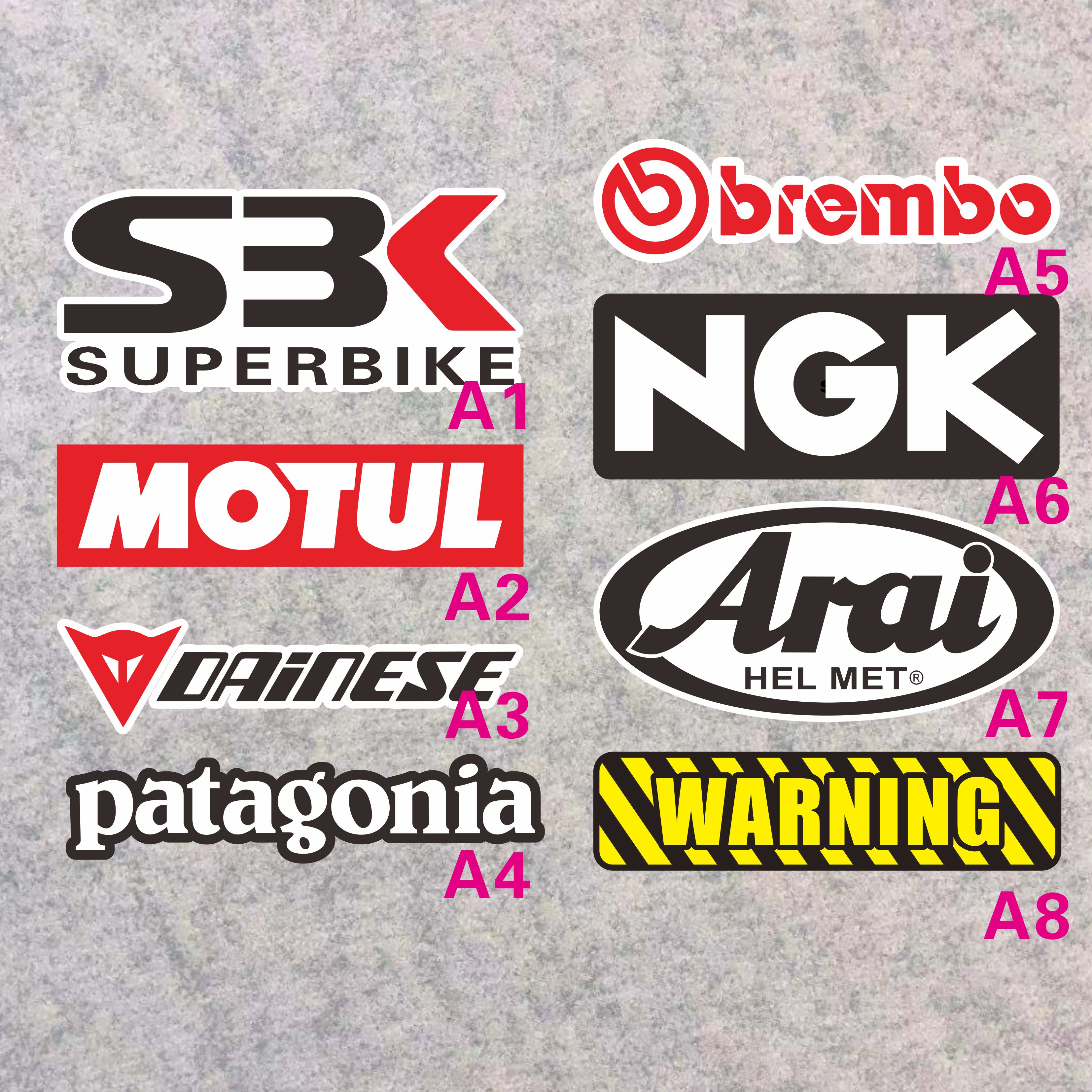 划痕标志定制反光防水贴画