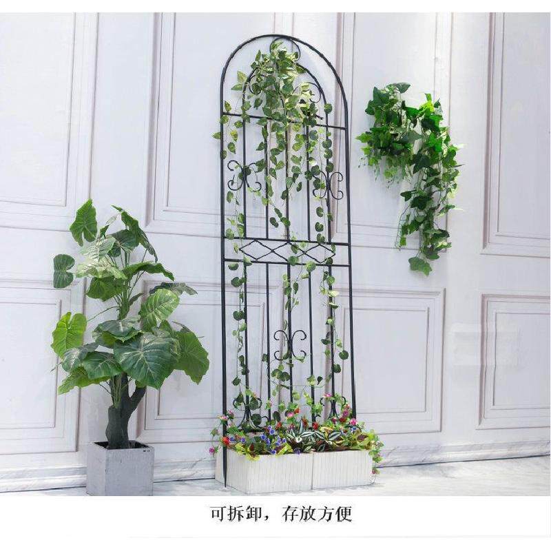 铁艺花架爬藤架花园月季花支架铁线莲绿萝植物攀爬架户外庭院网格
